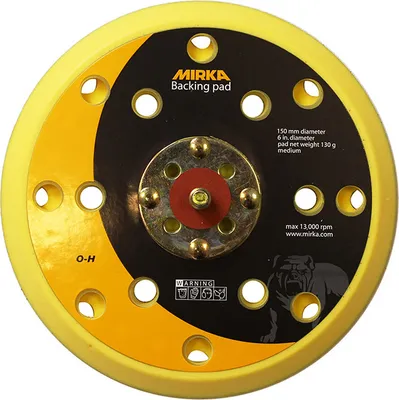 Immagine prodotto di MIRKA MIRKA KLETT disco medio Ø 150 mm 15 fori 5/16", adatto per velcro 15 fori (1 pz)