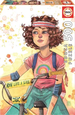 Produktbild von EDUCA Puzzle Ride like a girl 500 Teile