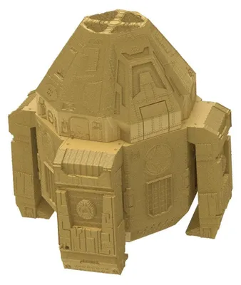 Obrázek produktu pro Kostková věznice 3D Escape Pod Gold pro stolní a RPG hry