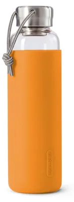 Zdjęcie produktu dla Butelka szklana na wodę 600ml, pomarańczowa / Black+Blum
