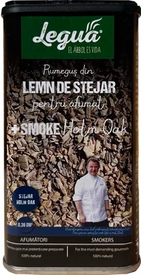 Obrázok produktu pre Jemné údiace štiepky z dubového dreva od +Smoke / 360 ml