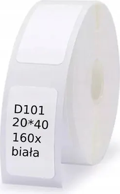 Image de EDIBAZZAR | NIIMBOT Etiquettes thermiques 20x40mm WEISS D101