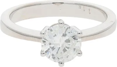Produktbild von JuwelmaLux Verlobungsring 750/000 Weißgold Brillant JL30-07-4804 G55