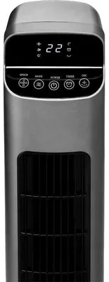 Image de Ventilateur colonne - MEDION - 47 W - Hauteur 91 cm - 5 vitesses - Oscillation 80° - Télécommande - Noir