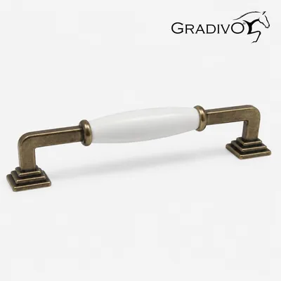 Produktbild von Möbelgriff, Schrankgriff, Bügelgriff 950, Bronze, 128 mm