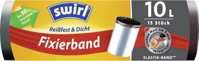 Image de swirl® 4635 Sac poubelle 10,0 l noir 15 pcs.
