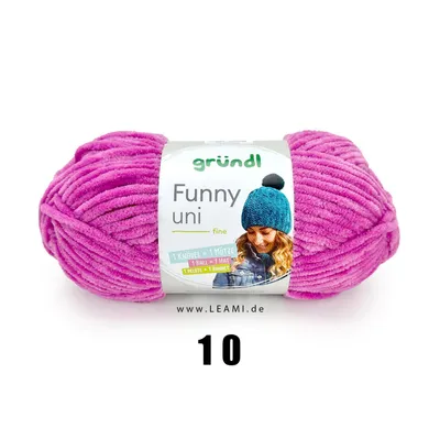 Produktbild von Gründl Funny (100g/120m) 10 fuchsia