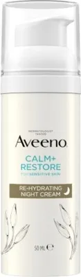 Zdjęcie produktu dla Aveeno - Calm + Restore Re-Hydrating Night Cream - Intensywnie nawilżający i wzmacniający krem na noc 50ml