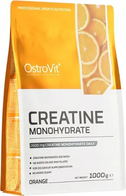 Obrázek produktu pro OstroVit Kreatin monohydrát oranžový, 1000 g