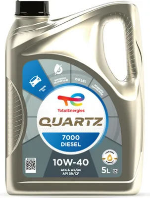 Produktbild von TotalEnergies Quartz 7000 Diesel für 10W-40 5 Liter Motoröl Motorenöl Teilsynthetisch 229.1 501 01 PSA B71 2294 PSA B71 2300 505 00 Öl