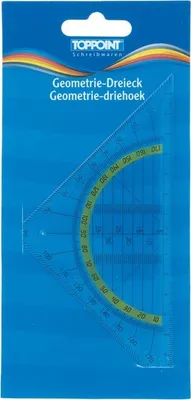Obrázek produktu pro Stylex 37020, Trojúhelník, Průhledná, Plast, 160 mm, 1 kusů