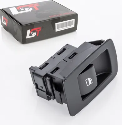 Produktbild von Fensterheber Schalter Taste VR hinten links rechts schwarz für BMW 5er E60 E61