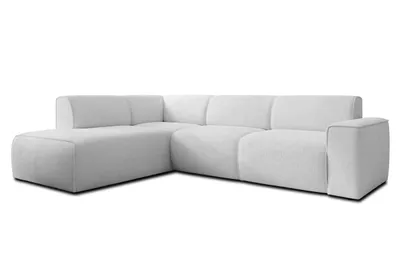 Produktbild von AX LIVING Couch Sofa L Form Didim L Silber 292 stilvoll & bequem L