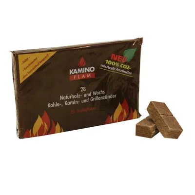 Produktbild von Kohleanzünder aus Naturholz und Wachs