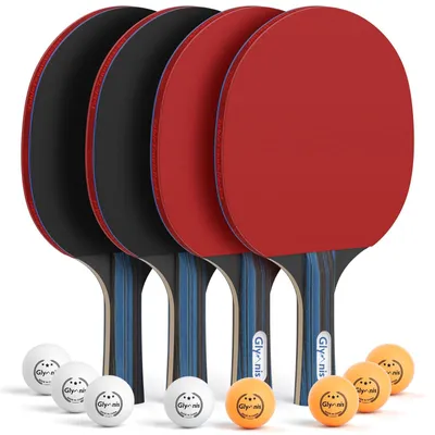 Produktbild von Tragbares Tischtennis-Set mit Schläger und Bällen für Anfänger