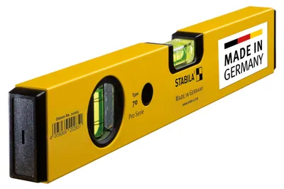 Produktbild von STABILA Wasserwaage Type 70 Pro Serie, 30 cm, leichtes Alu-Profil, 1 Horizontal-