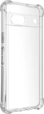 Produktbild von Avizar, Stoßfeste Silikon-Bumper-Hülle für Google Pixel 7a, Transparent