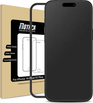 Produktbild von Mothca Matt Schutzfolie für iPhone 16 Plus, 9H Härte, Blendschutz, Anti-Fingerabdruck