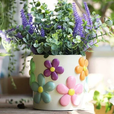 Produktbild von Famanu Blumentopf 12 cm - Moderne Dekoration für Zimmerpflanzen