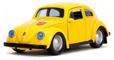 Produktbild von Jada Transformers VW Beetle Bumblebee Metallmodell Gelb