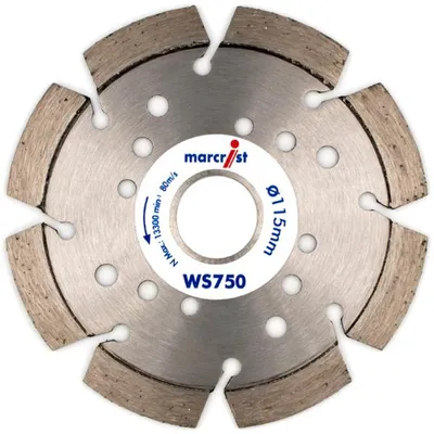 Produktbild von Marcrist Diamanttrennscheibe WS750 ⌀ 115 x 22,2 mm