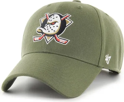 Produktbild von 47 Brand Snapback Cap - NHL Anaheim Ducks sandalwood oliv