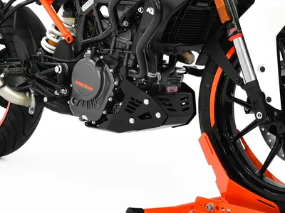 Obrázek produktu pro Ochranný kryt motoru ZIEGER kompatibilní s KTM 125 Duke černý
