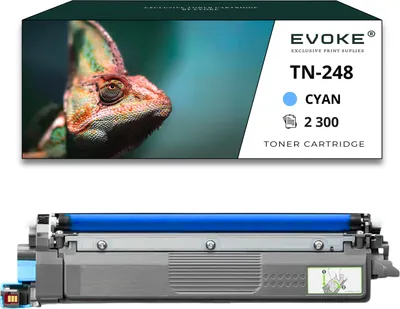 Produktbild von Toner kompatibel für Brother TN248 Blau Cyan | 2300 Seiten| TN-248