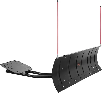 Zdjęcie produktu dla VEVOR Pług śnieżny, zestaw pługów śnieżnych o regulowanej długości 109/152 cm, łatwy do demontażu, uniwersalna nasadka pługa śnieżnego z gumowymi klapami, stalowe ostrze, kompatybilny z większością pojazdów UTV i ATV