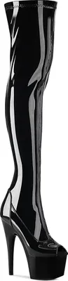 Produktbild von ADORE-3011 Damen Boots von Pleaser, Schwarz Lack , EU 35, US 5