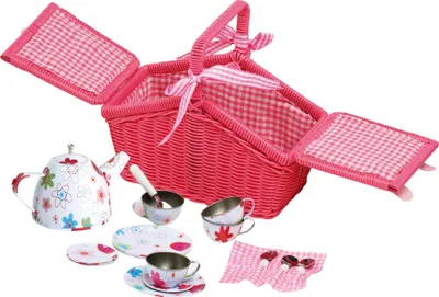 Image de Panier pique-nique Fleurs colorées