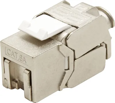 Image de VALUE Connecteur Keystone cat. 6a, blindé, 180°, couvercle, montage sans outil (26.99.0378)
