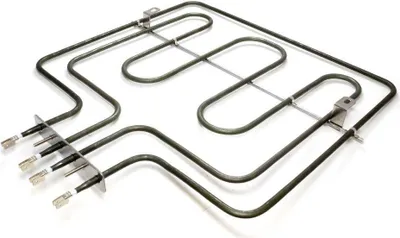 A heating element for an oven, shown against a white background.