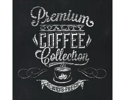 Produktbild von Glasbild Premium Coffee 20x20 cm