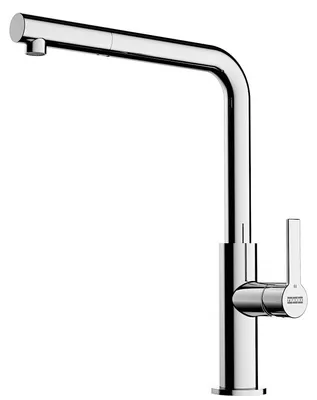 Zdjęcie produktu dla Franke MARIS SLIM L, Otwierane na zewnątrz, Chrom, Mosiądz, Uchwyt, Pojedyńczy, 3/8"