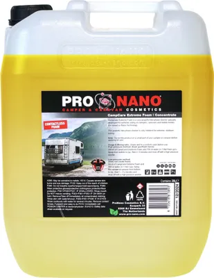 Produktbild von 20L ProNano CampCare Extreme Foam | Für extreme Verschmutzung, Professionelles Produkt |Konzentratprodukt | Nano-Technologie