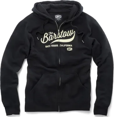 Produktbild von 100% Barstow Zip Hoodie, schwarz, S
