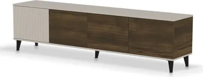 Obrázok produktu pre RTV skrinka RANDOM 2 200cm orech/kašmír