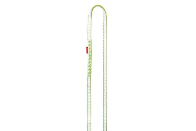 O-Sling Bio-Dyn 8 mm; 80 cm; 5-Pack von Ocun; grüne Kletterschnur für den Einsatz beim Klettern.