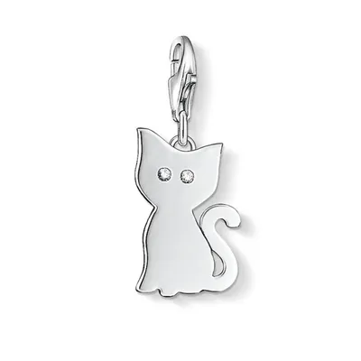 Produktbild von Thomas Sabo 1014-051-14 Charm-Anhänger Katze Sterling-Silber