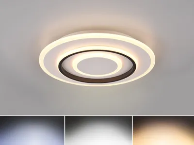Produktbild von Trio Leuchten LED Deckenleuchte Jora 46W weiß matt
