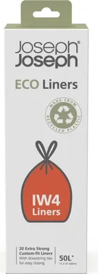 Obrázok produktu pre Vložky do koša Joseph & Joseph ECO 50 litrov sivé IW4 30132