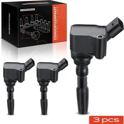 Produktbild von Frankberg 3x Zündmodul Zündspule für VW Golf Sportsvan VI VII Variant Polo Passat Beetle Caddy Alltrack MPV Kasten/MPV