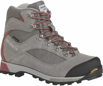 Produktbild von Dolomite Zernez GTX Women's Shoe Grey/Dry Red 39,5 Damen Wanderschuhe