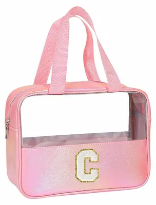 Immagine prodotto di Borsa da viaggio trasparente per cosmetici, ideale per viaggi e uso quotidiano