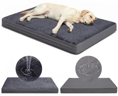 Image de Omgoods - Coussin orthopédique pour chiens, taille XL, 119 x 73 cm