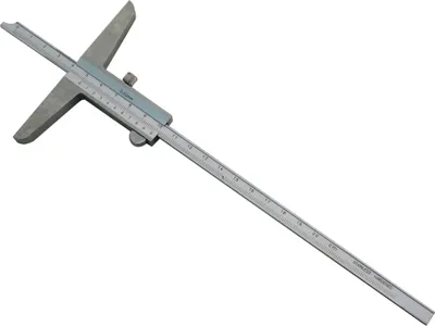 Produktbild von Tiefenmessschieber - Bauform nach DIN 862 C, Noniuswert 0,02, Größe:0 - 300 mm