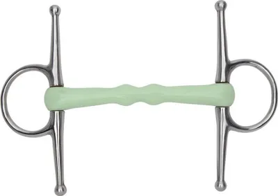 Produktbild von Equikind - Stangentrense Schenkeltrense ER199 (5,5 in) (Blassgrün)