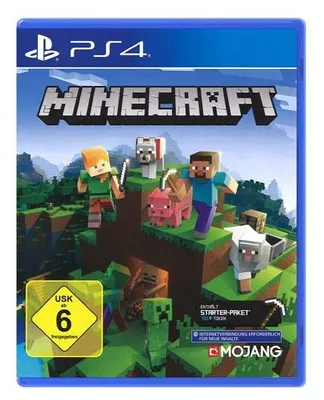 Produktbild von Xbox Game Studios Minecraft - the Bedrock Edition, PlayStation 4, Multiplayer-Modus, RP (Rating Pending), Physische Medien