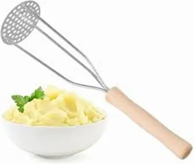 Image de MEDFAR Pilon à pommes de terre rond